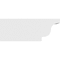 Ekena Millwork Standard Newport Architectural Grade PVC Rafter Tail, 6"W X 6"H X 16"L RFTP06X06X16NEW - alternate 4